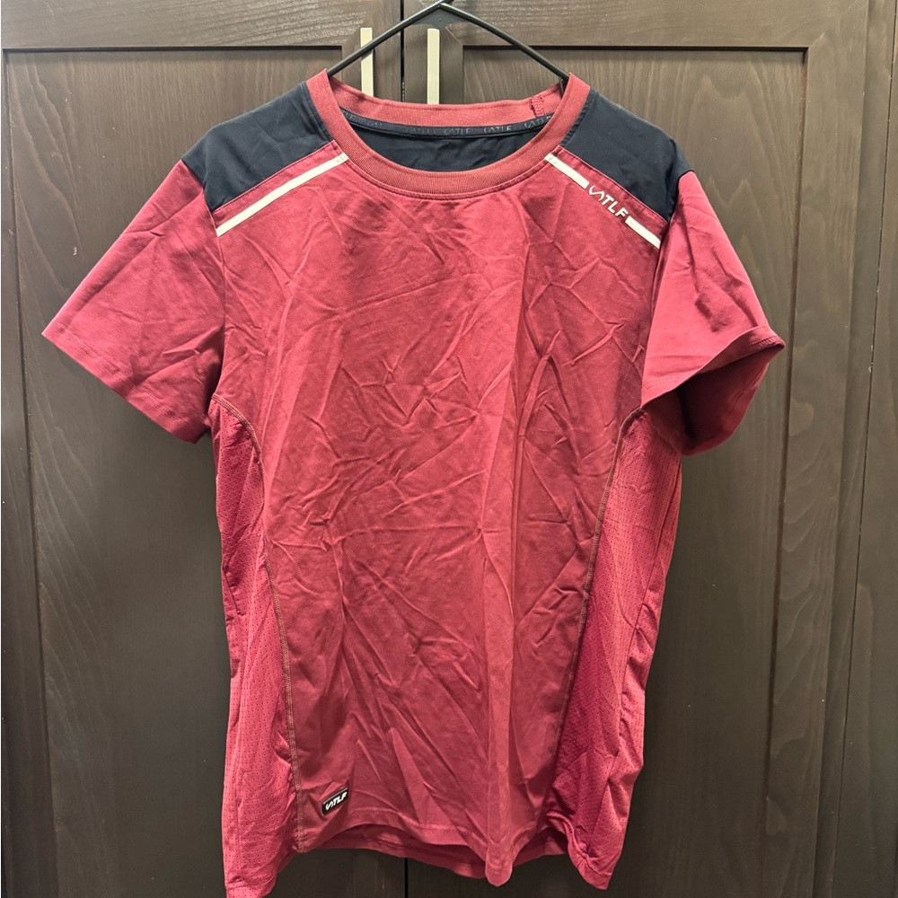 Men’s TLF Athletic Red and Black Athletic T-Shirt